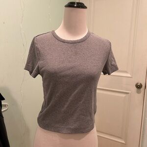 Gray Wild Fable Crew Neck Short Sleeve Tee